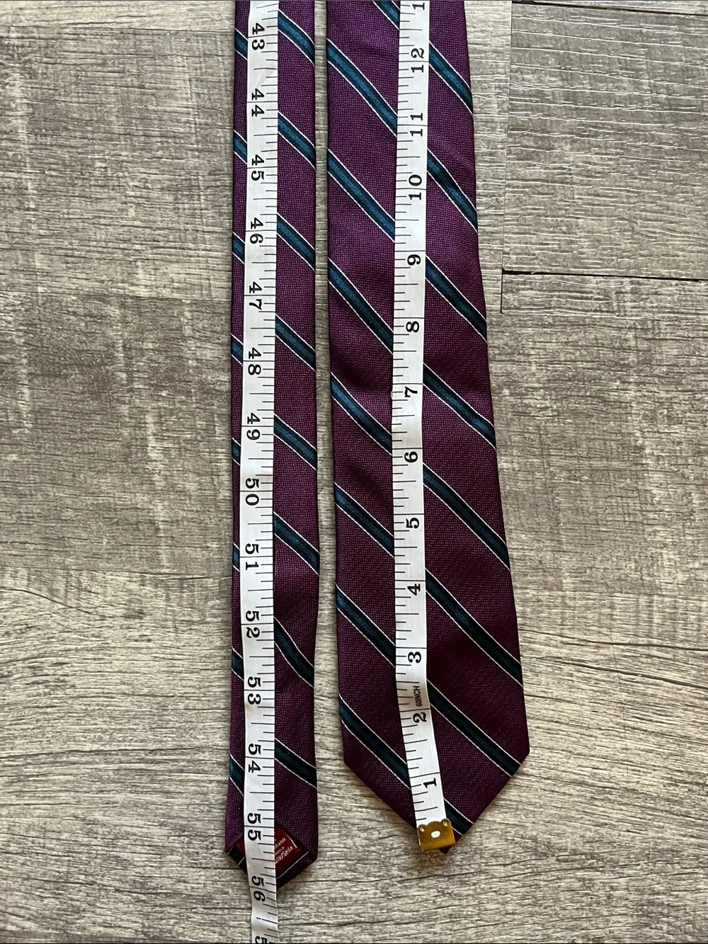Penguin Diagonal Stripe Men's Silk Tie